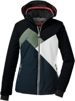Killtec KSW 83 WMN Skijacke Kapuzenjacke Winterjacke Damen Schwarz Blau NEU Winterjacken