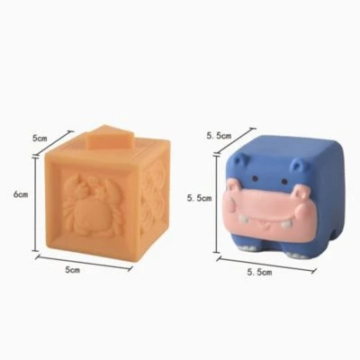 Epik Lernspielzeug Für Kleinkinder Zum Stapeln Von Bausteinen 3D-Tierspielzeug 6 Epik Lernspielzeug Für Kleinkinder Zum Stapeln Von Bausteinen 3D-Tierspielzeug – Bild 4