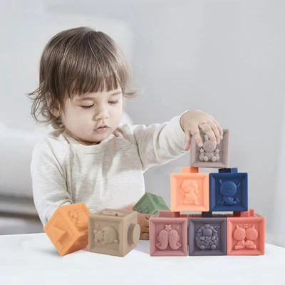 Epik Lernspielzeug Für Kleinkinder Zum Stapeln Von Bausteinen 3D-Tierspielzeug 7 Epik Lernspielzeug Für Kleinkinder Zum Stapeln Von Bausteinen 3D-Tierspielzeug – Bild 5