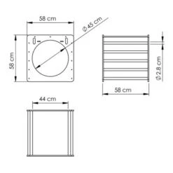 KateHaa Kletterwürfel Mit Kletterwand Aus Holz - Natur -Baby Lieferungen Geschäft 29353984 04