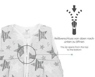 TupTam Baby Ganzjahres Schlafsack Ohne Ärmel Wattiert Für Kinder 5 TupTam Baby Ganzjahres Schlafsack Ohne Ärmel Wattiert Für Kinder – Bild 3