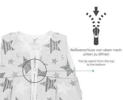 TupTam Baby Ganzjahres Schlafsack Ohne Ärmel Wattiert Für Kinder 5 TupTam Baby Ganzjahres Schlafsack Ohne Ärmel Wattiert Für Kinder – Bild 3