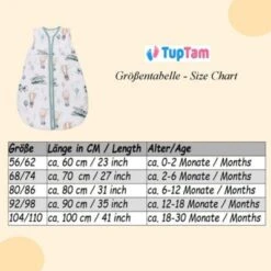 TupTam Baby Ganzjahres Schlafsack Ärmellos Wattiert Für Kinder 13 TupTam Baby Ganzjahres Schlafsack Ärmellos Wattiert Für Kinder -Baby Lieferungen Geschäft 29404034 06