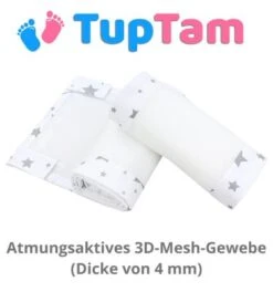 TupTam Nestchen Für Babybett Gitterstäbe 3D Mesh 2er Pack Für Kinder -Baby Lieferungen Geschäft 29404580 03