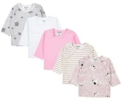TupTam Baby Mädchen Langarmshirt 5er Set Für Mädchen