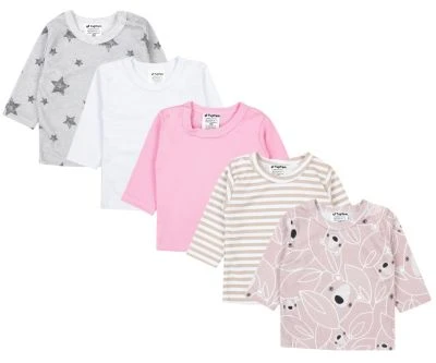 TupTam Baby Mädchen Langarmshirt 5er Set Für Mädchen 3 TupTam Baby Mädchen Langarmshirt 5er Set Für Mädchen