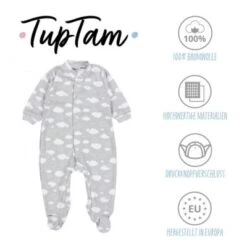TupTam Baby Jungen Schlafstrampler Mit Fuß 3er Pack Für Jungen -Baby Lieferungen Geschäft 29417405 03