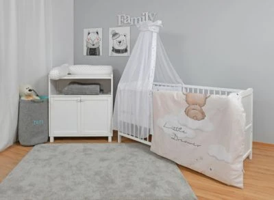 Urra Komplettbett 70 X 140 Cm, Little Dreamer, Kiefer Weiß 4 Urra Komplettbett 70 X 140 Cm, Little Dreamer, Kiefer Weiß – Bild 2