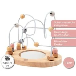 Elefantasie Motorikschleife Mit Name Graviert Spiegel Rose -Baby Lieferungen Geschäft 29611571 04