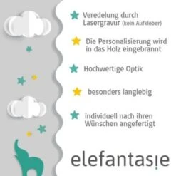 Elefantasie Motorikschleife Mit Name Graviert Spiegel Rose -Baby Lieferungen Geschäft 29611571 05