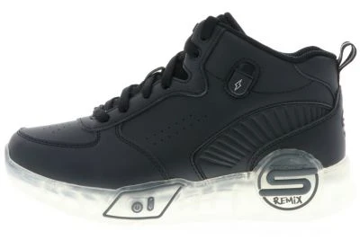 SKECHERS 400620L/BLK S Lights-S-Lights Remix Kinder Jungen Sneaker Turnschuhe Halbschuhe Schwarz 7 SKECHERS 400620L/BLK S Lights-S-Lights Remix Kinder Jungen Sneaker Turnschuhe Halbschuhe Schwarz – Bild 5