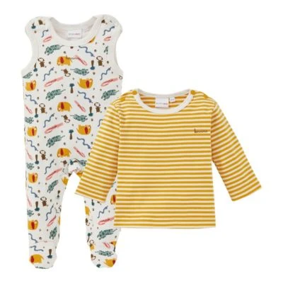 BORNINO Strampler-Set Ringel Zoo 5 BORNINO Strampler-Set Ringel Zoo – Bild 3