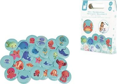 Janod Memo Für Die Badewanne - Meine Tierbabys 3 Janod Memo Für Die Badewanne - Meine Tierbabys