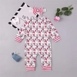 Frler Strampler Mit Stirnband Strampler Für Mädchen -Baby Lieferungen Geschäft 30041446 03