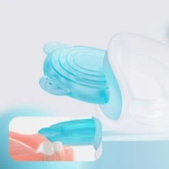 Debuy 2PCS Baby-Silikon-Beißring Bären-Komfortspielzeug -Baby Lieferungen Geschäft 30066892 04