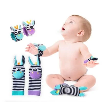 Vetaka Baby Rasseln Spielzeug Socken Und Handgelenk Für Kinder 3 Vetaka Baby Rasseln Spielzeug Socken Und Handgelenk Für Kinder