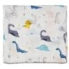CARBURANT Baby Blanket Dino Mullwindeln Für Kinder