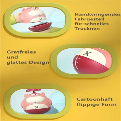 Syntek Amphibisches Süßes Tumbler-Baby-Spielzeug Badespielzeug Für Babys Wasserbecher 8 Syntek Amphibisches Süßes Tumbler-Baby-Spielzeug Badespielzeug Für Babys Wasserbecher – Bild 6