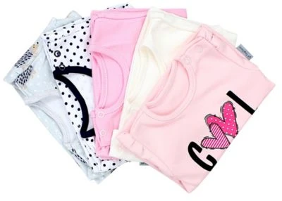 TupTam Baby Mädchen Kurzarm T-Shirt 5er Set Für Mädchen 8 TupTam Baby Mädchen Kurzarm T-Shirt 5er Set Für Mädchen – Bild 6