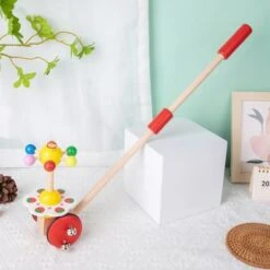 Syntek Baby-Handschiebe-Lauflernhilfen Spielzeug Gleitendes Baby Anti-Rollover Multifunktionale Lauflernhilfen Mit Musik Für Kinder -Baby Lieferungen Geschäft 30483021 04