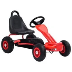 VidaXL Pedal Go-Kart Mit Luftreifen Rot Pedal Go-Kart 7 VidaXL Pedal Go-Kart Mit Luftreifen Rot Pedal Go-Kart -Baby Lieferungen Geschäft 31019059 02