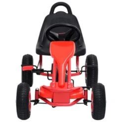 VidaXL Pedal Go-Kart Mit Luftreifen Rot Pedal Go-Kart 9 VidaXL Pedal Go-Kart Mit Luftreifen Rot Pedal Go-Kart -Baby Lieferungen Geschäft 31019059 04