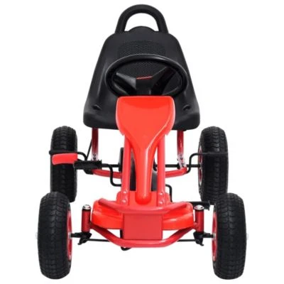 VidaXL Pedal Go-Kart Mit Luftreifen Rot Pedal Go-Kart 6 VidaXL Pedal Go-Kart Mit Luftreifen Rot Pedal Go-Kart – Bild 4