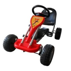 VidaXL Pedal Go-Kart Rot Gokart