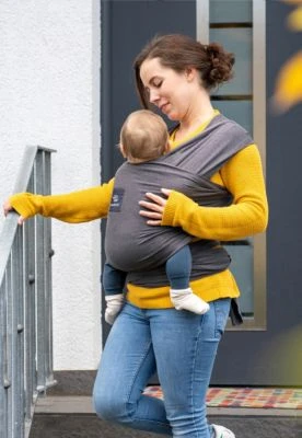 Tragetuch Sling, Slate 5 Tragetuch Sling, Slate – Bild 3