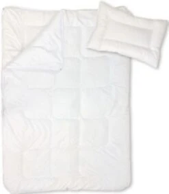 Urra Kinder Bettdecke & Kissen Set FUN DUO 4-Jahreszeiten, Kunstfaser, 100 X 135 Und 40 X 60 Cm