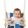 Beluga Stoff-Babyschaukel, Blau/weiß Gestreift -Baby Lieferungen Geschäft 4282986 01