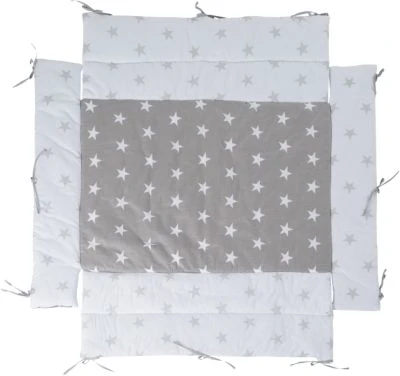 Roba Laufgittereinlage Little Star Grau, 75 X 100 Cm Und 100 X 100 Cm 3 Roba Laufgittereinlage Little Star Grau, 75 X 100 Cm Und 100 X 100 Cm