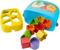 Fisher Price Fisher-Price Babys Erste Bausteine, Motorikwürfel, Steckspiel, Bauklötze, Steckwürfel -Baby Lieferungen Geschäft 5587633 04