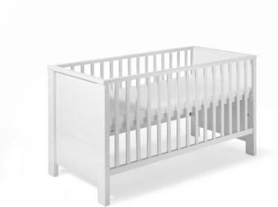 Schardt Komplett Kinderzimmer Milano Weiß, 3-tlg.(Kombi-Kinderbett 70x140, Umbauseiten, Extra Breiter Wickelkommode Mit Wickelaufsatz Und Kleiderschrank 4-trg.), Buche Teilmassiv, Weiß 5 Schardt Komplett Kinderzimmer Milano Weiß, 3-tlg.(Kombi-Kinderbett 70x140, Umbauseiten, Extra Breiter Wickelkommode Mit Wickelaufsatz Und Kleiderschrank 4-trg.), Buche Teilmassiv, Weiß – Bild 3