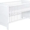 Schardt Kinderbett Nordic White, Buche Massiv, Weiß Lackiert, 70 X 140 Cm -Baby Lieferungen Geschäft 7920514 01