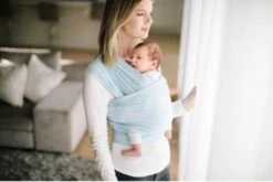 ERGObaby Tragetuch Aura, Baby Blue 9 ERGObaby Tragetuch Aura, Baby Blue -Baby Lieferungen Geschäft 9383170 04